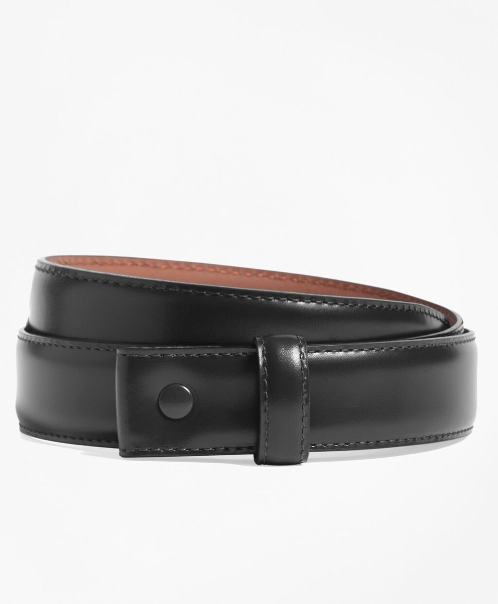 Brooks Brothers Men Leather Strap