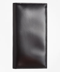 Brooks Brothers Men French Calfskin Checkbook Cover