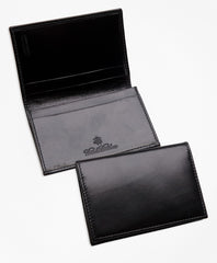 Brooks Brothers Men French Calfskin Business Card Case