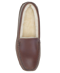 Brooks Brothers Men Shearling Slippers