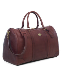 Brooks Brothers Men Football Leather Duffel