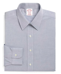 Brooks Brothers Men Madison Classic-Fit Dress Shirt, Non-Iron Point Collar