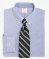 Brooks Brothers Men BrooksCool® Madison Classic-Fit Dress Shirt, Non-Iron Button-Down Collar