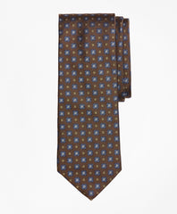 Brooks Brothers Men Flower and Diamonds Tie