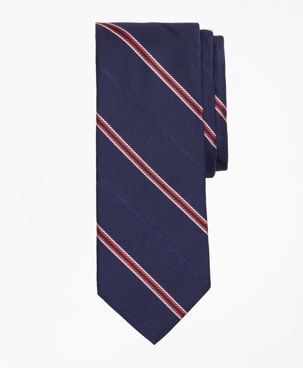 Brooks Brothers Men Open Stripe Tie