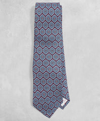 Brooks Brothers Men Golden Fleece® Lotus Medallion Silk Tie