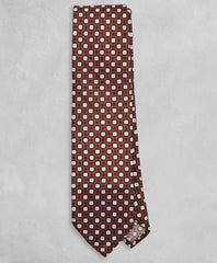 Brooks Brothers Men Golden Fleece® Geometric Wool Tie