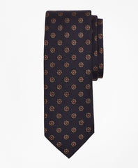 Brooks Brothers Men Melange Florette Tie