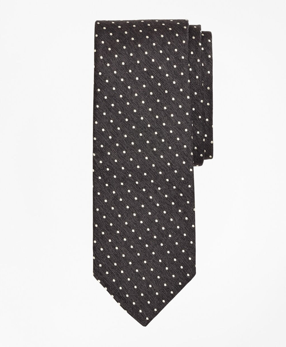 Brooks Brothers Men Melange Dot Tie