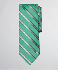 Brooks Brothers Men Dobby Herringbone Stripe Tie