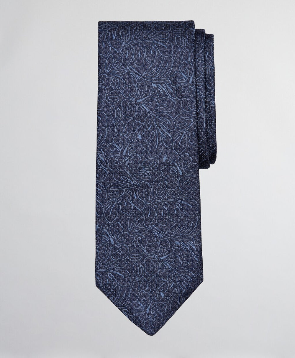 Brooks Brothers Men Indigo Tropical Tie