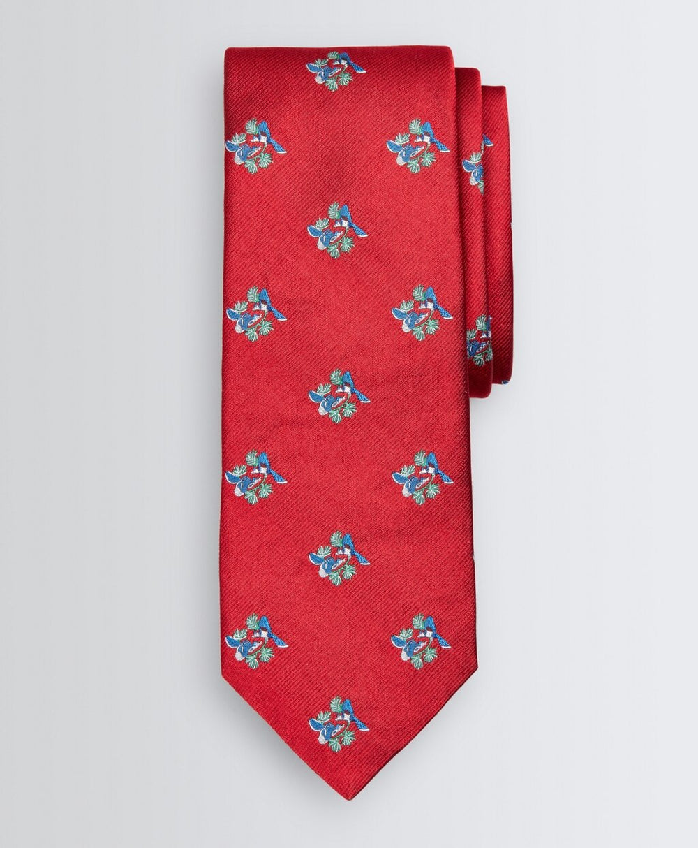 Brooks Brothers Men Cardinal Tie