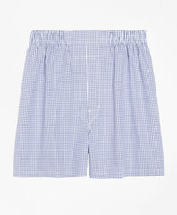 Brooks Brothers Men Slim Fit Small Check Boxers