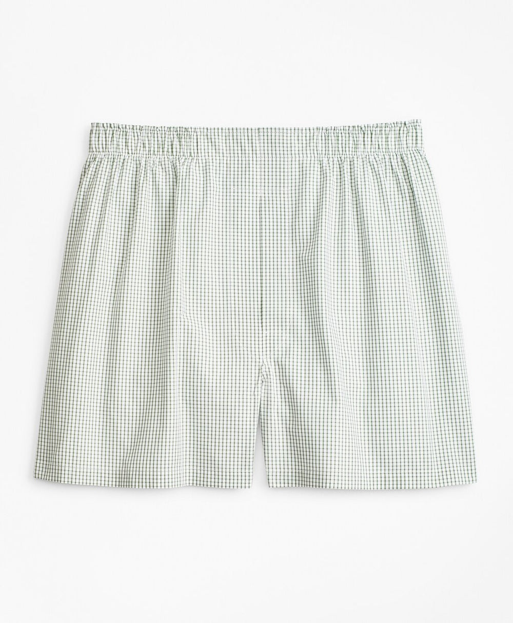 Brooks Brothers Men Traditional Fit Windowpane Boxers
