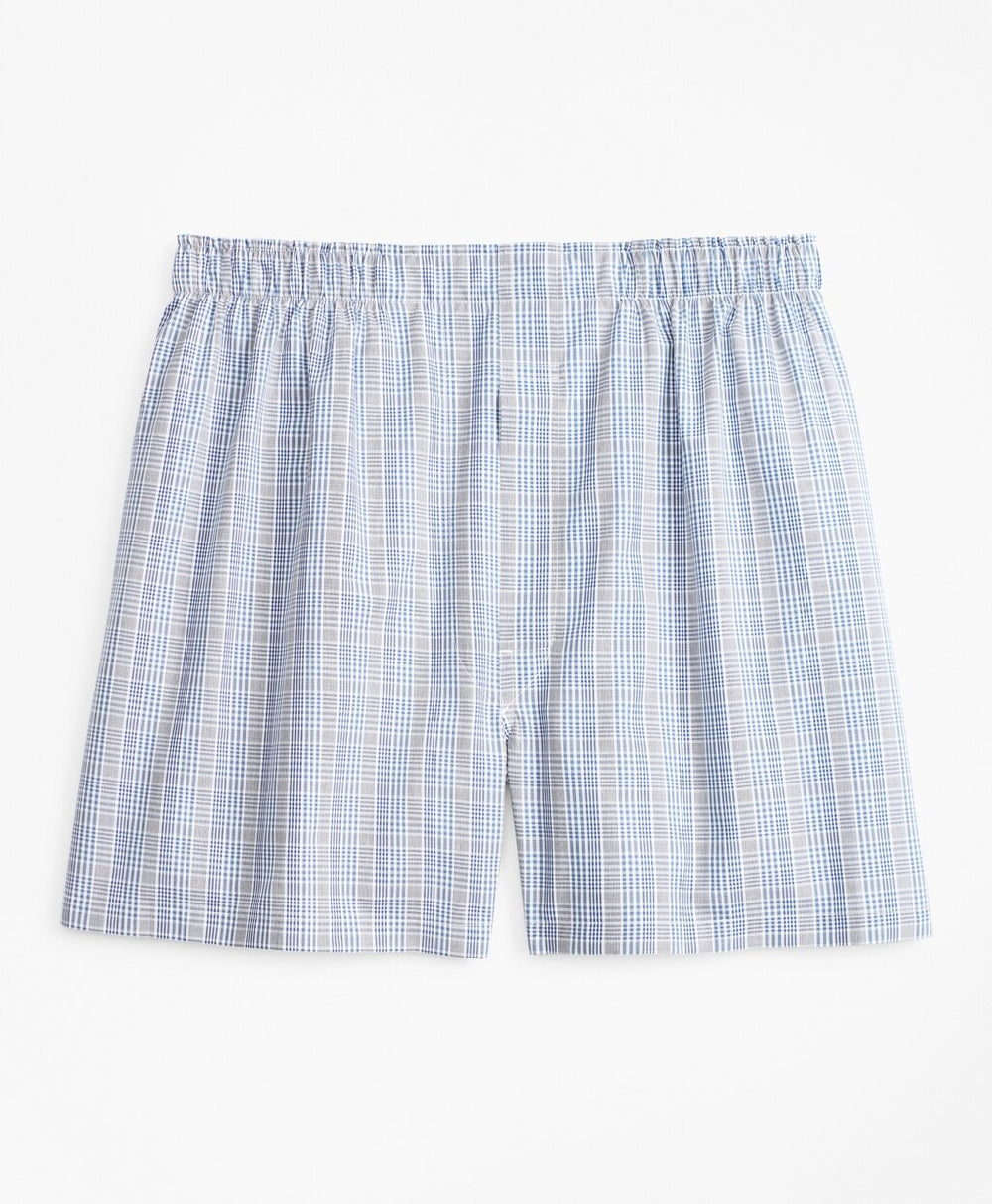 Brooks Brothers Men Traditional Fit Plaid Boxers