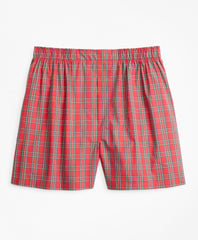 Brooks Brothers Men Traditional Fit Royal Stewart Tartan Boxers