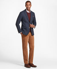 Brooks Brothers Men Milano Fit Two-Button 1818 Blazer