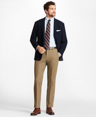 Brooks Brothers Men Regent Fit Textured Two-Button Blazer