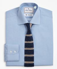 Brooks Brothers Men Luxury Collection Milano Slim-Fit Dress Shirt, Franklin Spread Collar Dot