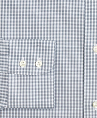 Brooks Brothers Men Stretch Regent Fitted Dress Shirt, Non-Iron Double-Windowpane