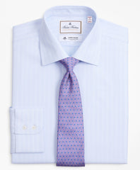 Brooks Brothers Men Luxury Collection Madison Classic-Fit Dress Shirt, Franklin Spread Collar Stripe
