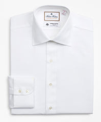 Brooks Brothers Men Luxury Collection Madison Classic-Fit Dress Shirt, Franklin Spread Collar Pique