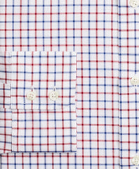 Brooks Brothers Men Luxury Collection Madison Classic-Fit Dress Shirt, Franklin Spread Collar Bold Windowpane