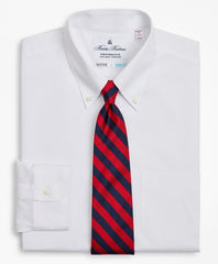 Brooks Brothers Men Madison Classic-Fit Dress Shirt, Performance Non-Iron with COOLMAX®, Button-Down Collar Twill