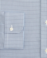 Brooks Brothers Men Stretch Regent Fitted Dress Shirt, Non-Iron Check