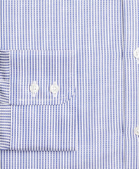 Brooks Brothers Men Luxury Collection Regent Fitted Dress Shirt, Franklin Spread Collar Track Stripe