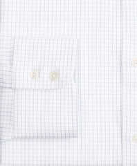 Brooks Brothers Men Luxury Collection Madison Classic-Fit Dress Shirt, Franklin Spread Collar Fine Windowpane