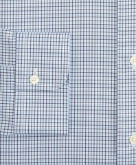Brooks Brothers Men Stretch Milano Slim-Fit Dress Shirt, Non-Iron Check