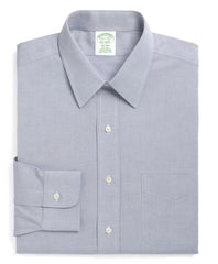 Brooks Brothers Men Milano Slim-Fit Dress Shirt, Non-Iron Point Collar