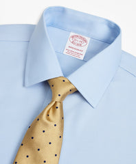 Brooks Brothers Men Stretch Madison Classic-Fit Dress Shirt, Non-Iron Twill Ainsley Collar