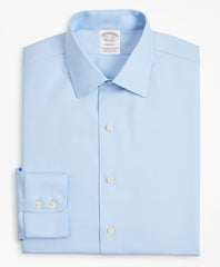 Brooks Brothers Men Stretch Soho Extra-Slim-Fit Dress Shirt, Non-Iron Twill Ainsley Collar