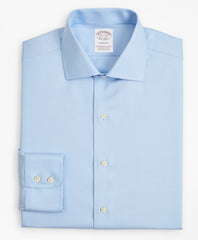 Brooks Brothers Men Stretch Soho Extra-Slim-Fit Dress Shirt, Non-Iron Twill English Collar