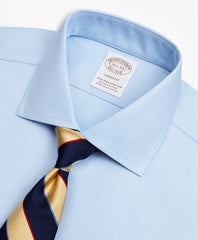 Brooks Brothers Men Stretch Soho Extra-Slim-Fit Dress Shirt, Non-Iron Royal Oxford English Collar