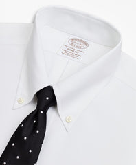 Brooks Brothers Men Stretch Soho Extra-Slim-Fit Dress Shirt, Non-Iron Poplin Button-Down Collar