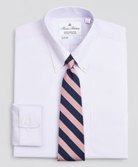 Brooks Brothers Men Madison Classic-Fit Dress Shirt, Performance Non-Iron with COOLMAX®, Button-Down Collar Twill Check