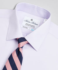 Brooks Brothers Men Soho Extra-Slim Fit Dress Shirt, Performance Non-Iron with COOLMAX®, Ainsley Collar Twill Check
