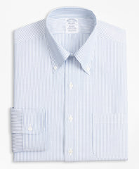 Brooks Brothers Men Original Polo® Button-Down Oxford Regent Fitted Dress Shirt, Bengal Stripe