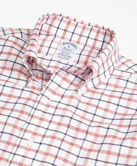 Brooks Brothers Men Regent Fit Oxford Large Check Sport Shirt