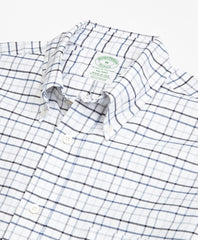Brooks Brothers Men Milano Fit Oxford Multi-Check Sport Shirt
