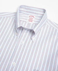 Brooks Brothers Men Madison Fit Oxford Double-Stripe Sport Shirt