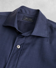 Brooks Brothers Men Golden Fleece® BrooksTech™ Regent Fit Navy Sport Shirt