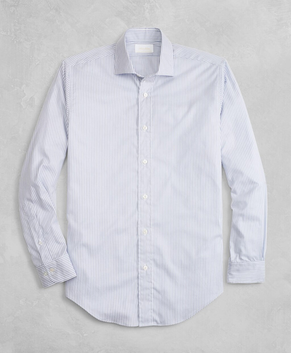Brooks Brothers Men Golden Fleece® Regent Fit Striped Flannel Sport Shirt