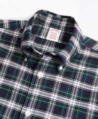 Brooks Brothers Men Madison Fit Oxford Tartan Sport Shirt
