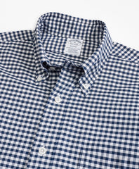 Brooks Brothers Men Regent Fit Oxford Gingham Sport Shirt