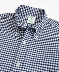 Brooks Brothers Men Milano Fit Oxford Gingham Sport Shirt