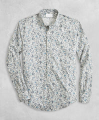 Brooks Brothers Men Golden Fleece® Regent Fit White Floral Sport Shirt